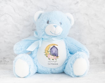 Oso de peluche Eid Mubarak: regalo personalizado de Ramadán para niños