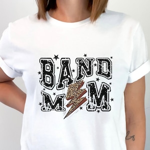 Band Mom Shirt, Marching Band Mom T-Shirt, I&#39;m With The Band, Marching Band Gift, Marching Band Mom, Band Shirt, Gift for Mom, Band Mom Tee