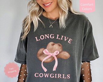 Cowgirl Boots Shirt, Country Concert T shirt, Western Graphic Tee for Women, Trendy Oversized Shirt, Cute Country Shirt, Coquette Bow Shirt