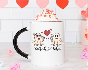 Personalized Couple Valentines Day Mug, Be My Boo Valentine Mug, His and Her Coffee Mug, Custom Couples Coffee Mug Gift for Valentines Day