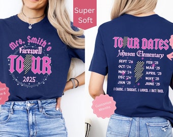 Custom Retirement Shirt for Teacher, Retirement Gifts, New Retired Teacher T-shirt, Retirement Countdown Shirt for Women, Officially Retired