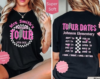 Custom Retirement Shirt for Teacher, Retirement Gifts, New Retired Teacher T-shirt, Retirement Countdown Shirt for Women, Officially Retired