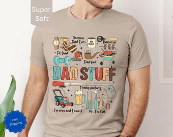 Doing Dad Stuff Shirt, Funny Father's Day Tshirt, New Dad Gift, Birthday Gift for Husband, Trendy Dad Shirt, Father's Day Gifts from Kids