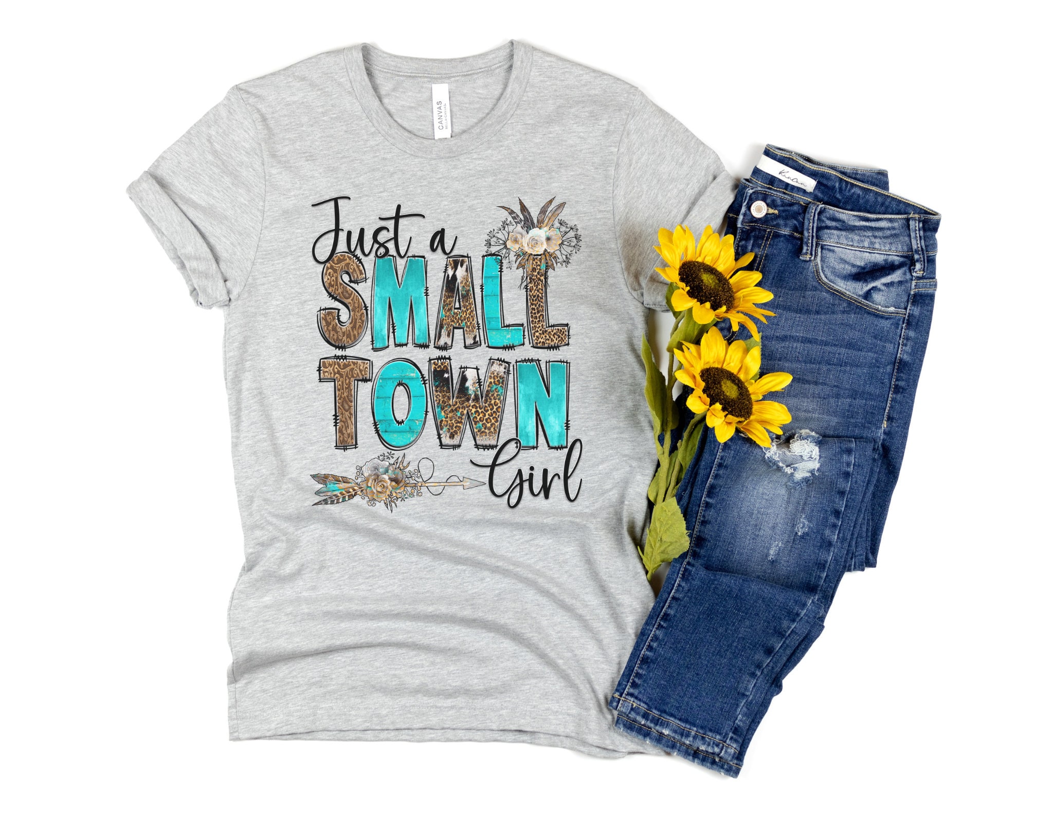 Just a Small Town Girl Shirt, Country Western Shirt