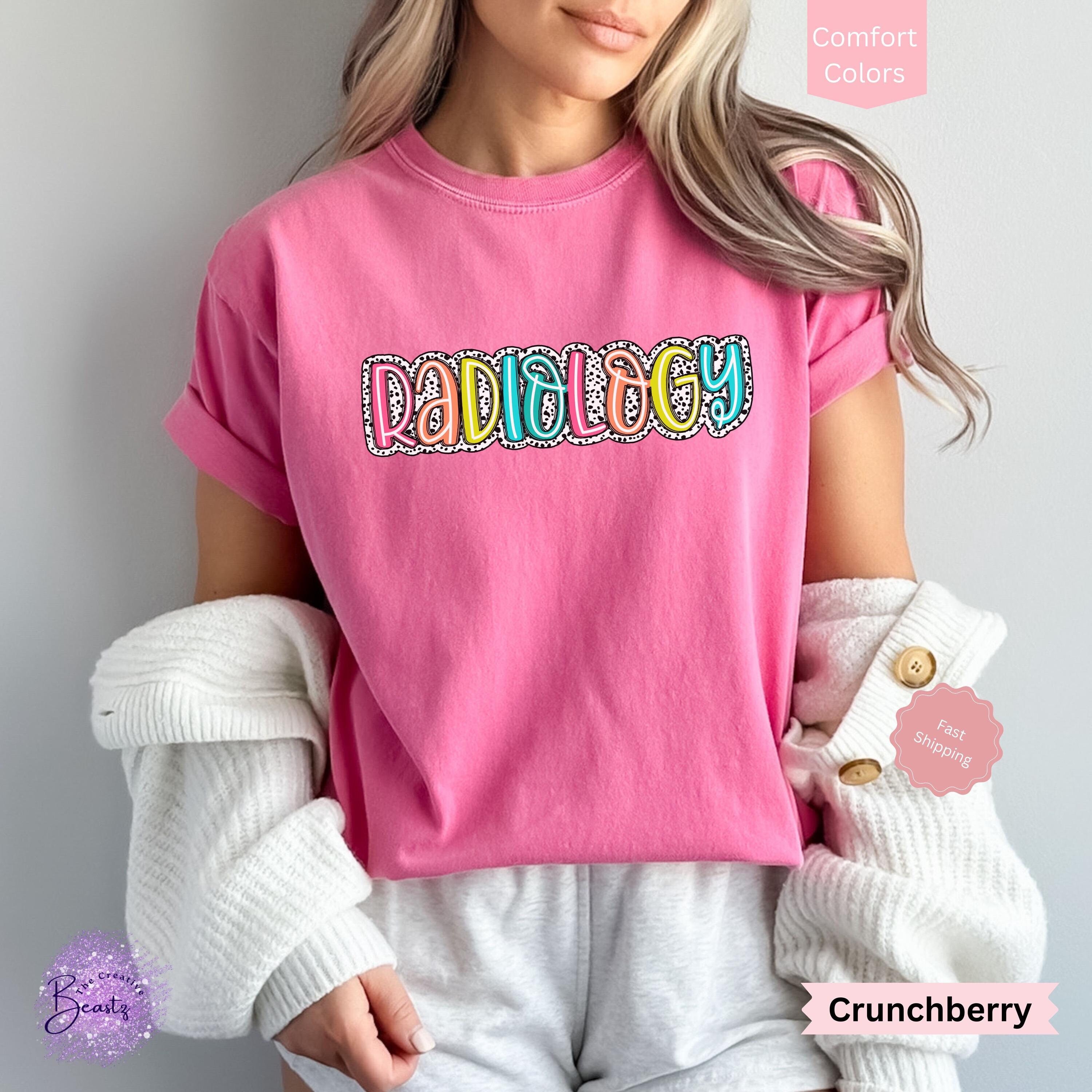 Comfort Colors® Radiology Shirt, Rad Tech T-shirt, Radiology Technician Shirt, Radiologist Tshirt, Radiology Department Gifts, Xray Tee