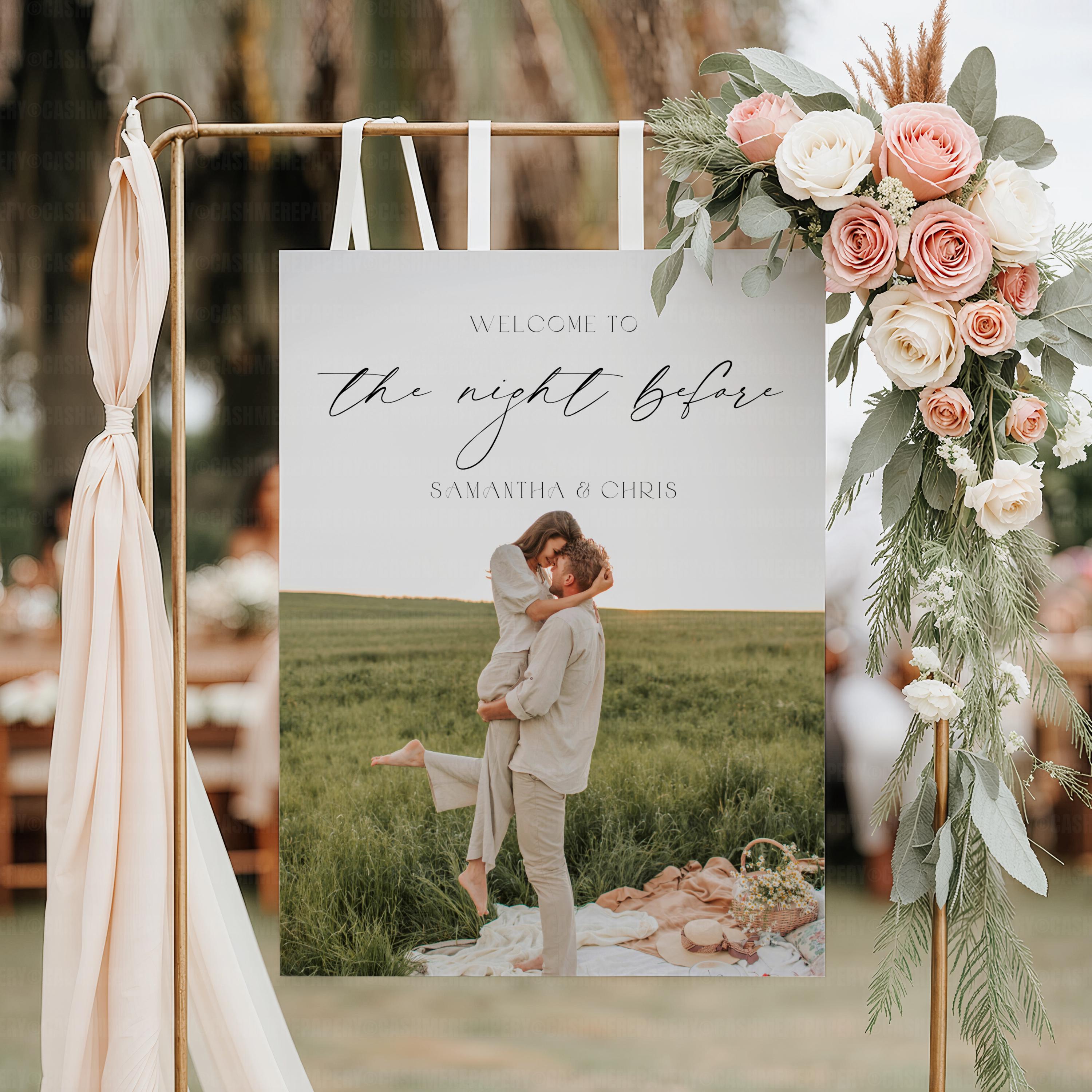 Custom Full Page White Couple Photo Personalized the Night Before ...