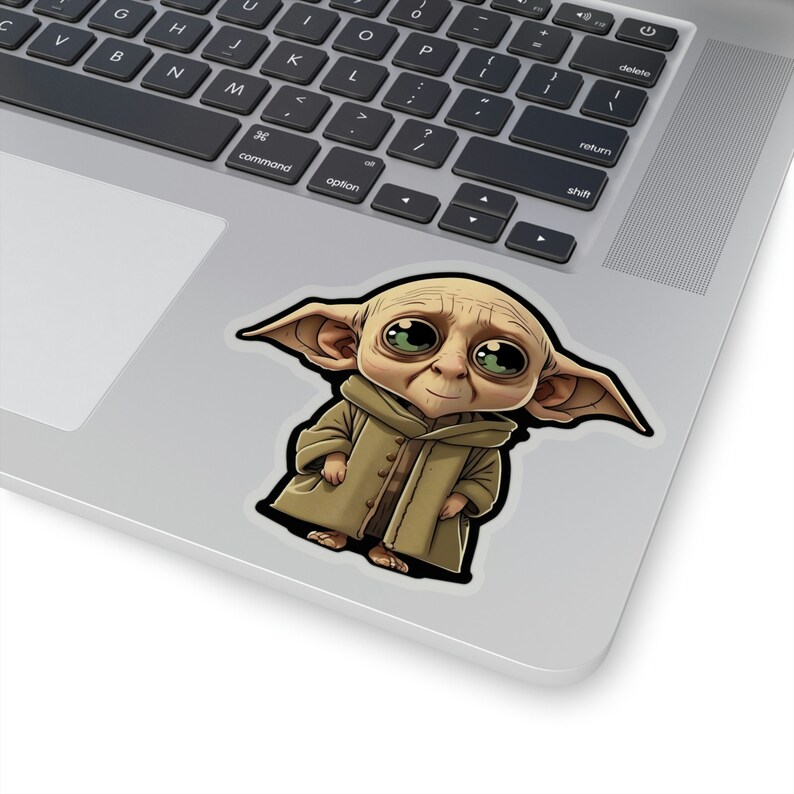 Adorable Dobby Sticker for Harry Potter Fans | Perfect for Laptops ...