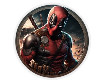 Deadpool / Pegatina para su computadora portátil / nevera / botellas de agua y más