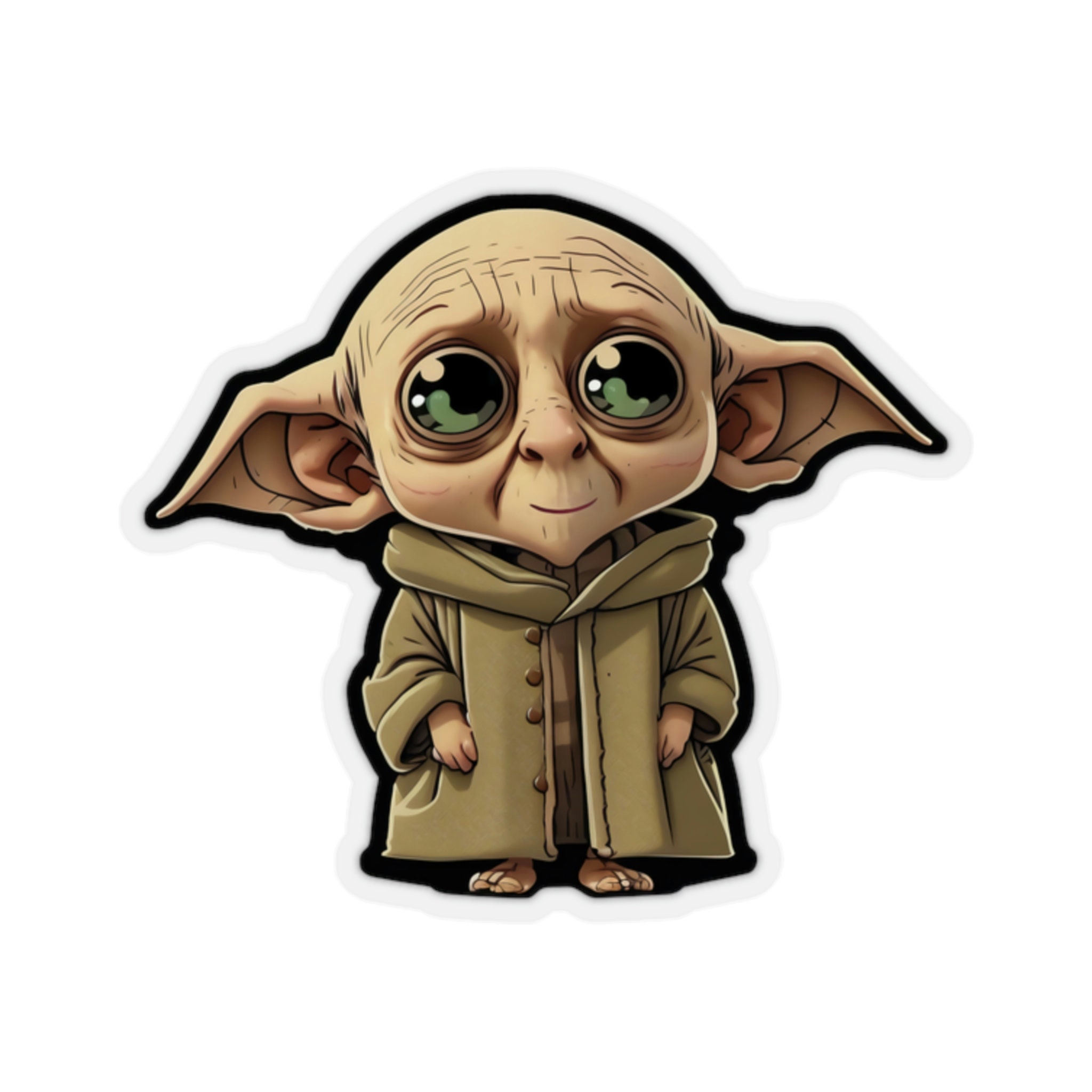 Adorable Dobby Sticker for Harry Potter Fans | Perfect for Laptops ...