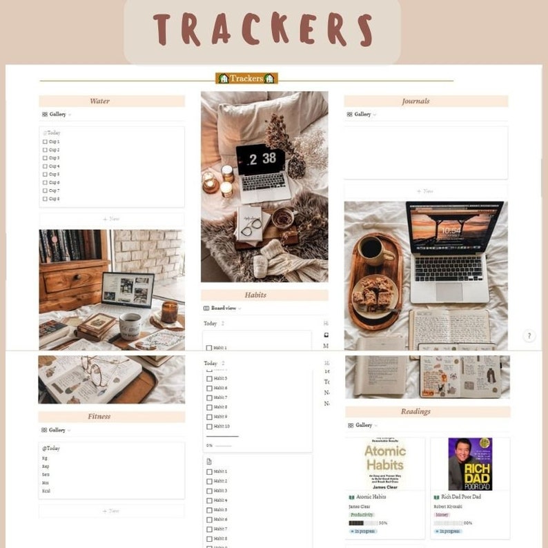 Notion Planner Template 2023 All in One Life Planner Etsy UK