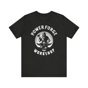 Blacksmith T-Shirt: Power Forge & Workshop Tee