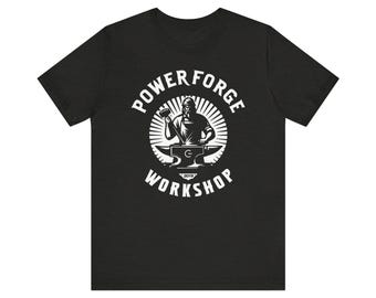 Blacksmith T-Shirt: Power Forge & Workshop Tee