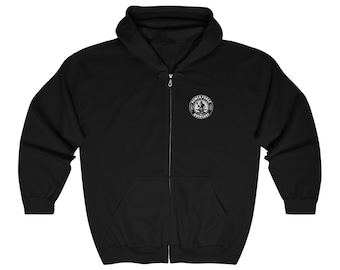 Blacksmith Zip Hoodie: Power Forge & Workshop - Tool Enthusiast Apparel