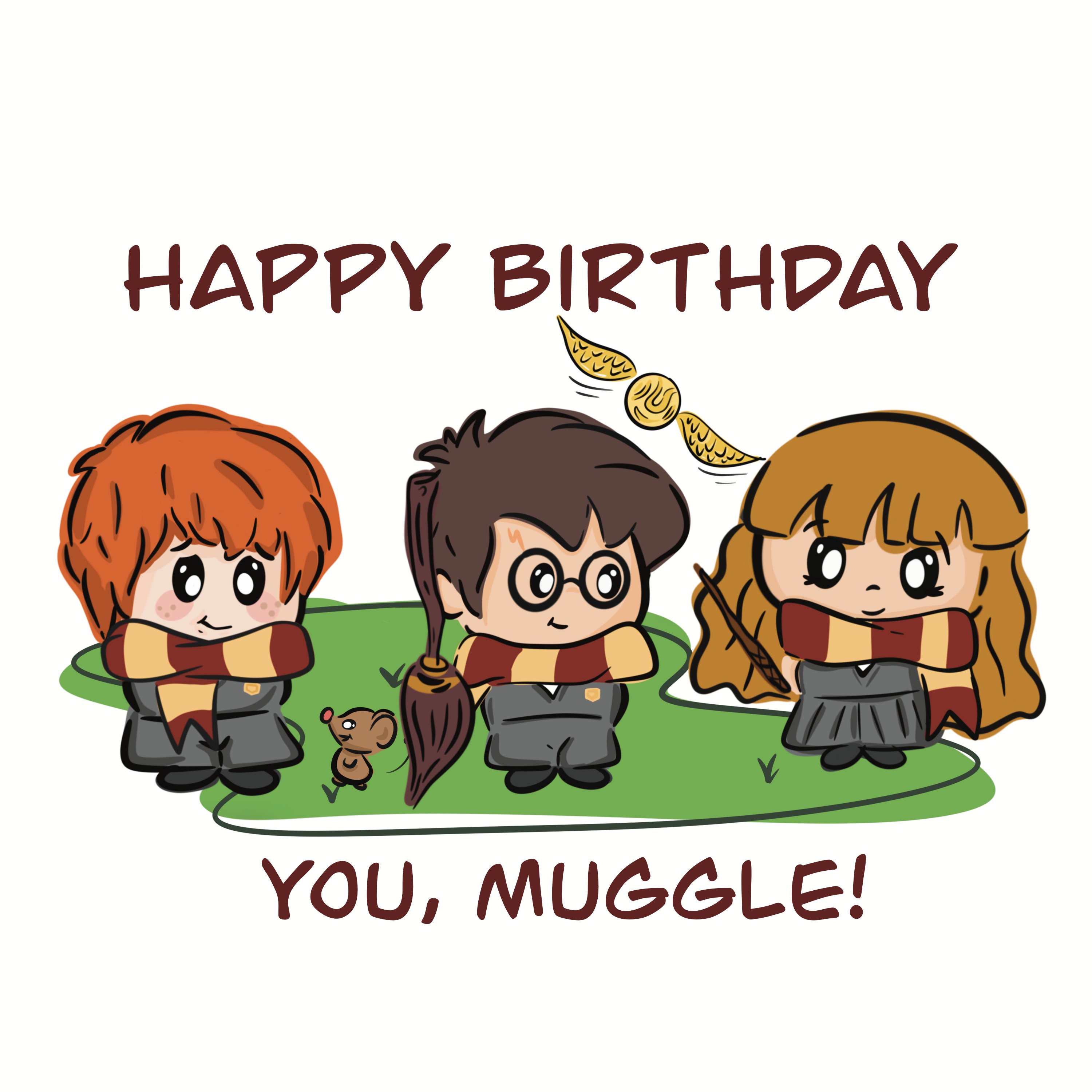 Harry Potter Greeting Cards Ron Weasley Hermione Granger Etsy harry-potter-greeting-cards-ron-weasley-hermione-granger-etsy