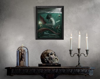 【GINGER掲載商品】 The Crime True | Art Wall Crime True | Lam Elisa of Death 絵画