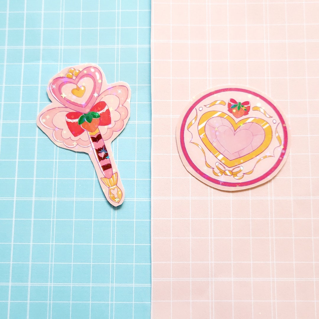 Magical Girl Items Set Magical Girl Holographic Etsy