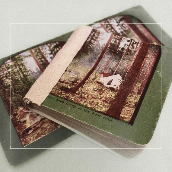 Our Sung Camp Stereoscope Mini Sketch Book