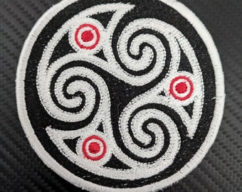 Viking/Celtic patch- Triskelion
