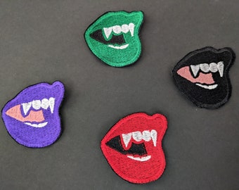 Sassy fanged lips
