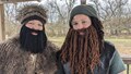 Handcrafted Yarn Beard: Adult Cosplay Costume