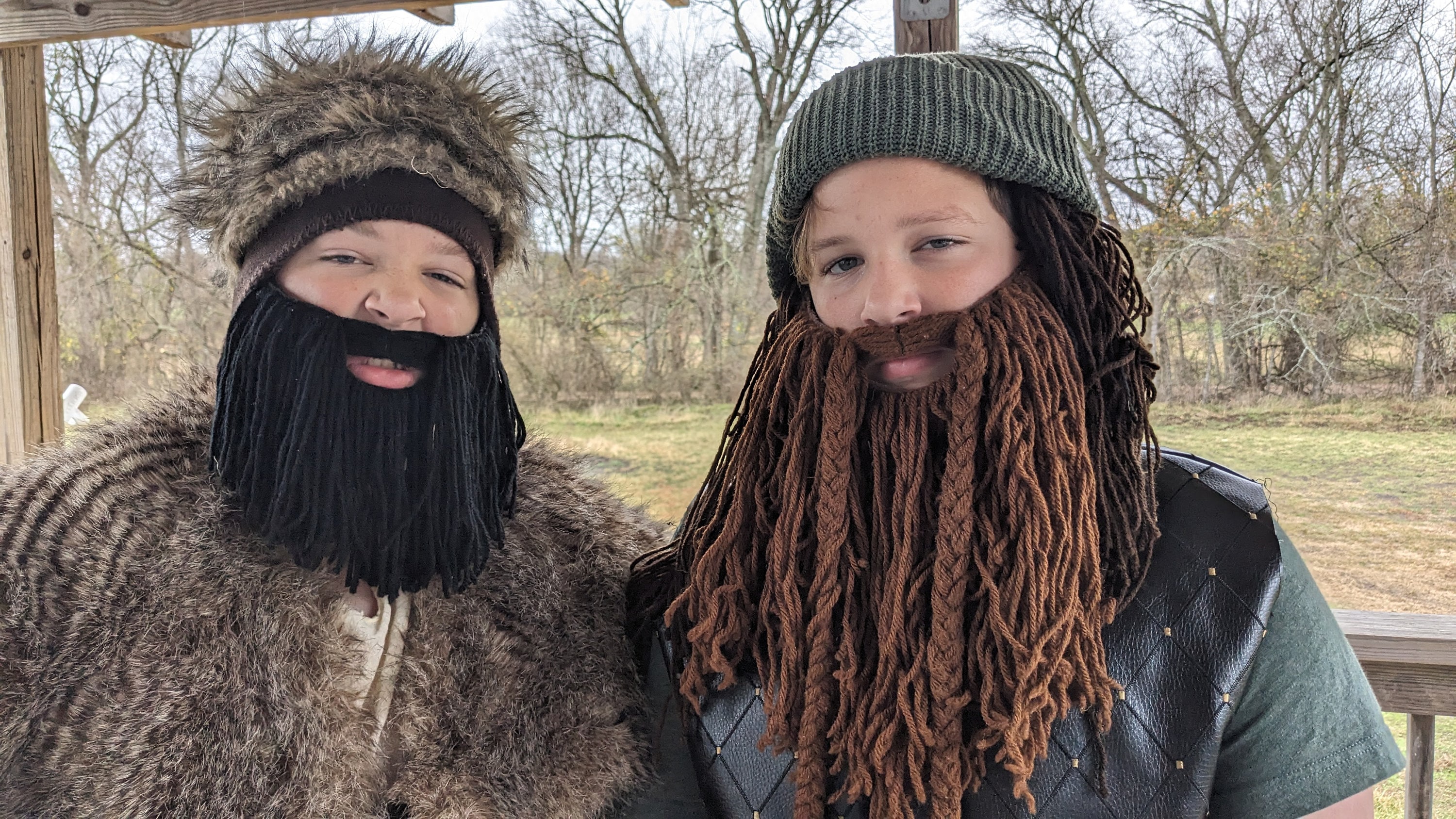 Handcrafted Yarn Beard: Adult Halloween Cosplay Costume