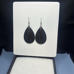 Teardrop Quill earrings