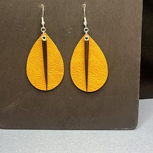 Teardrop Quill earrings