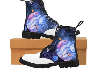 Space Women's Canvas Boots