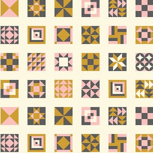 Piece by Piece #SewObsessed fabric by AGF Studio for Art Gallery Fabrics - Continuous Yardage