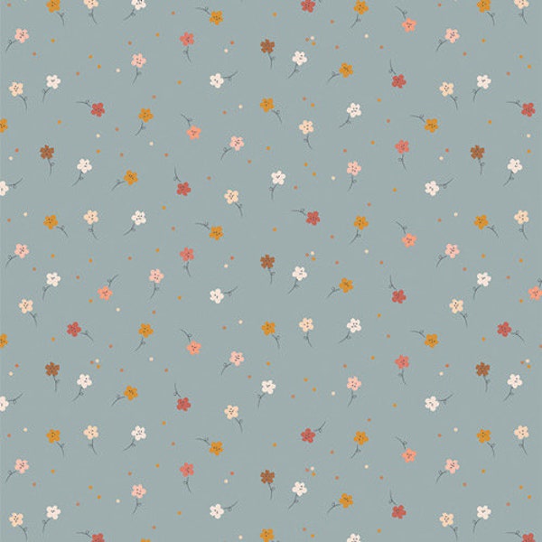 Calico Blooms Gayle Loraine fabric by Elizabeth Chappell for AGF - Continuous Yardage