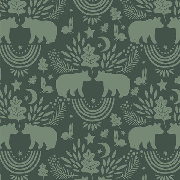 Loud Encounter Timberline fabric by Jessica Swift for AGF - Continuous Yardage