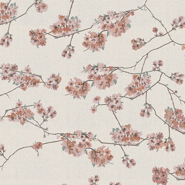 Blossoming Daphne Botanist floral fabric by Katarina Roccella for Art Gallery Fabrics - Continuous Yardage
