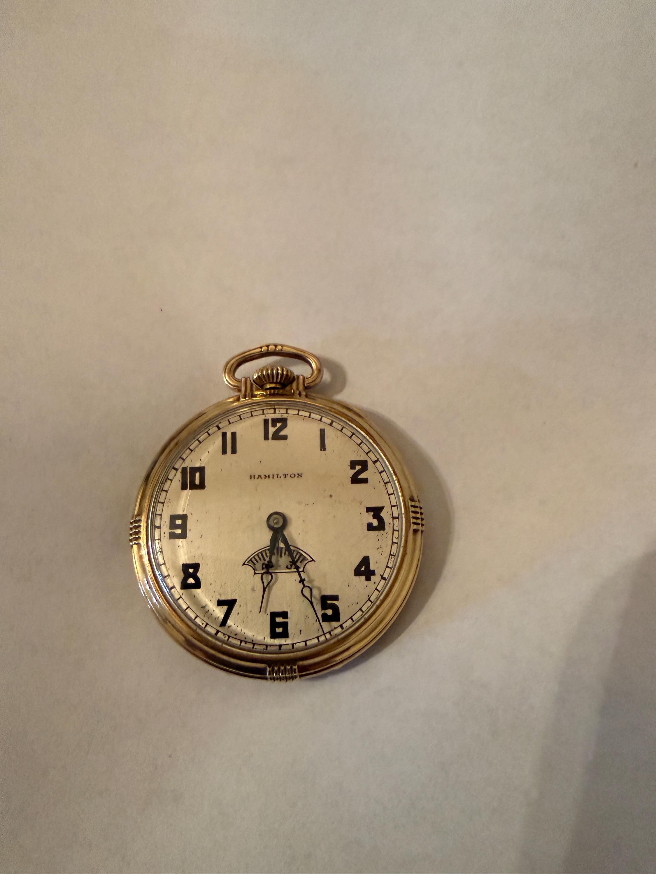 Hamilton 912 Pocket Watch - Etsy