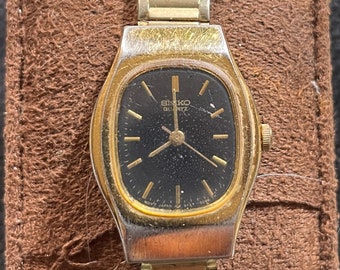 Vintage Seiko Quartz women’s wristwatch. Perfect watch for gardening.