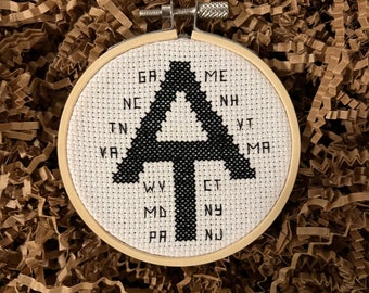 Appalachian Trail PDF Cross Stitch Pattern