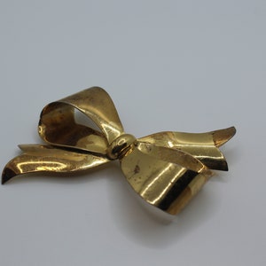 Coro Sterling überzogene Schleife Pin