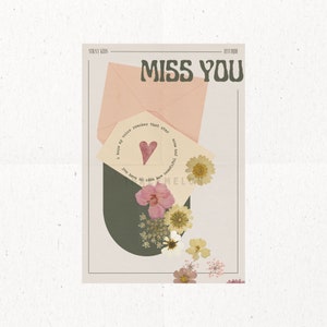 SKZ Subtle Digital Kpop Wall Print -  Miss You