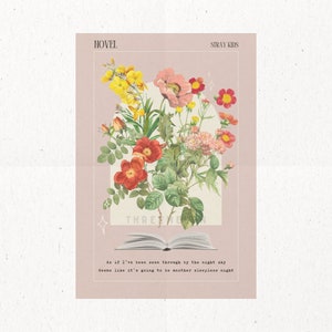 SKZ Subtle Digital Kpop Wall Print -  Novel