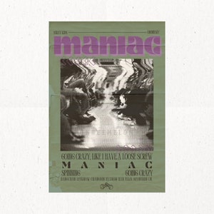 SKZ Subtle Digital Kpop Wall Print -  Maniac