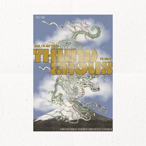 SKZ Subtle Digital Kpop Wall Print -  Thunderous