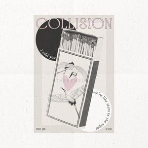 SKZ Subtle Digital Kpop Wall Print -  Collision