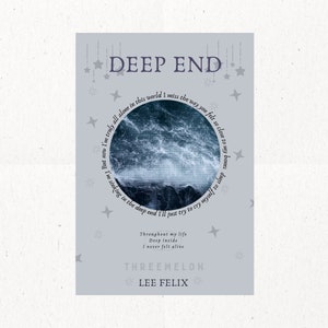 SKZ Subtle Digital Kpop Wall Print -  Deep End
