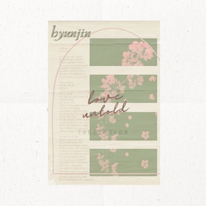 SKZ Subtle Digital Kpop Wall Print -  Love Untold