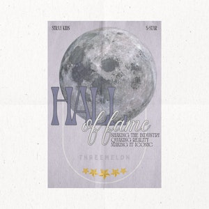 SKZ Subtle Digital Kpop Wall Print -  Hall of Fame