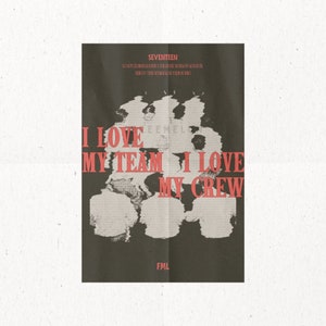 SVT Subtle Digital Kpop Wall Print -  Super