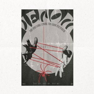 SKZ Subtle Digital Kpop Wall Print -  Venom
