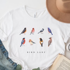 Bird Lady Shirt, Birdwatcher Shirt, Bird Lovers Shirt, Bird Nerd Gift, Birdwatching Lover T-shirt, Bird Shirt, Gift For Bird Lover