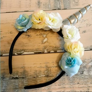 Flower Unicorn Head Band -Unicorn Headband for Girls