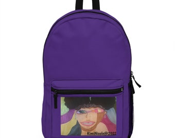 Kimi Nicole Drawing Backpack