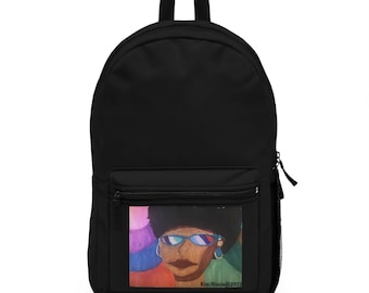 Kimi Nicole Drawing Backpack